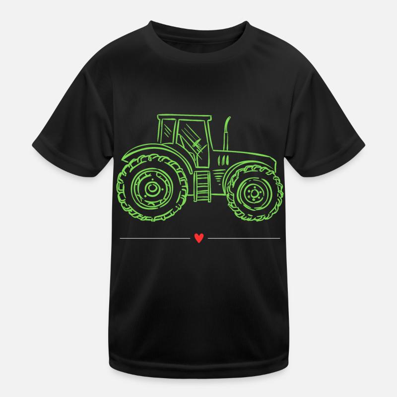 Traktor / Traktor / Traktor Kinder Funktions-T-Shirt