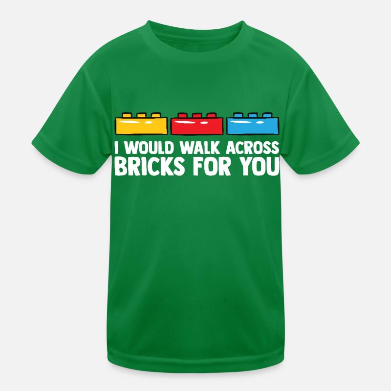 Ziegelbauer Ziegelbau Baumeister Kinder Funktions-T-Shirt