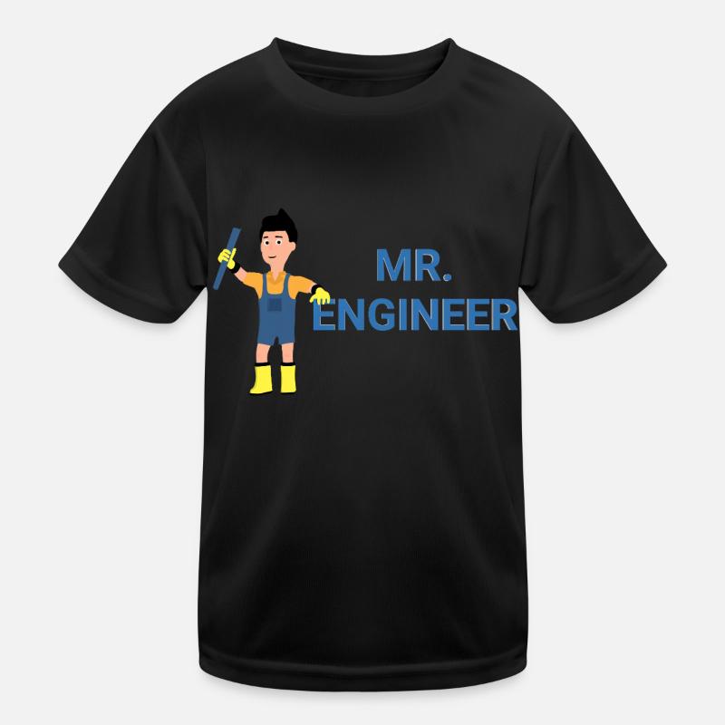 Herr Ingenieur Kinder Funktions-T-Shirt