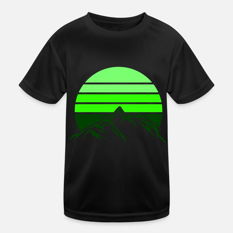 mountains mountains mountains Kids Functional T-Shirt