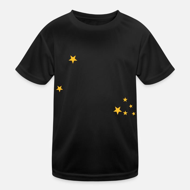Taureau constellation - T-shirt sport Enfant - noir