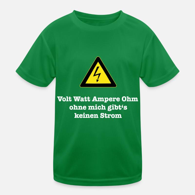 volt_watt Kids Functional T-Shirt