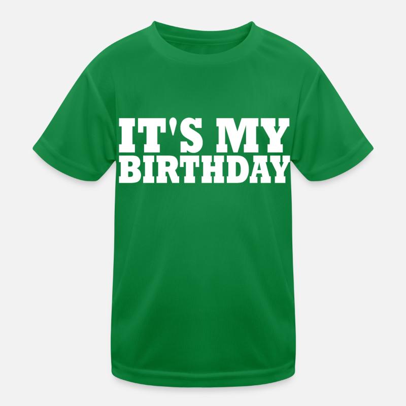 birthday Kids Functional T-Shirt