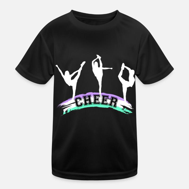Cheerleading, Cheer Kinder Funktions-T-Shirt
