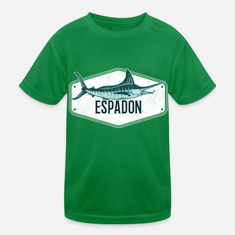 ESPADON Cadeau pêche haute mer pêcheur T-shirt sport Enfant