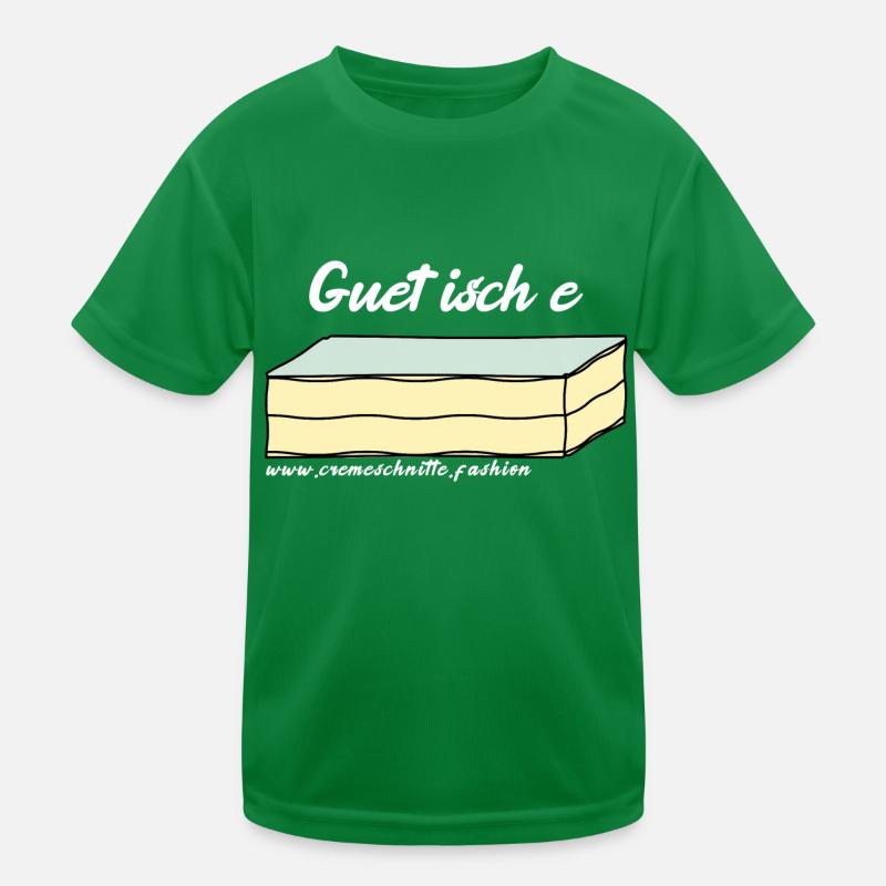 Guet isch e Cremeschnitte Kinder Funktions-T-Shirt