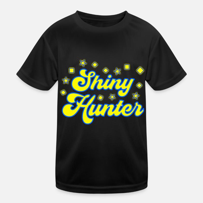 glänzendes Jäger-Poke-Monster Kinder Funktions-T-Shirt