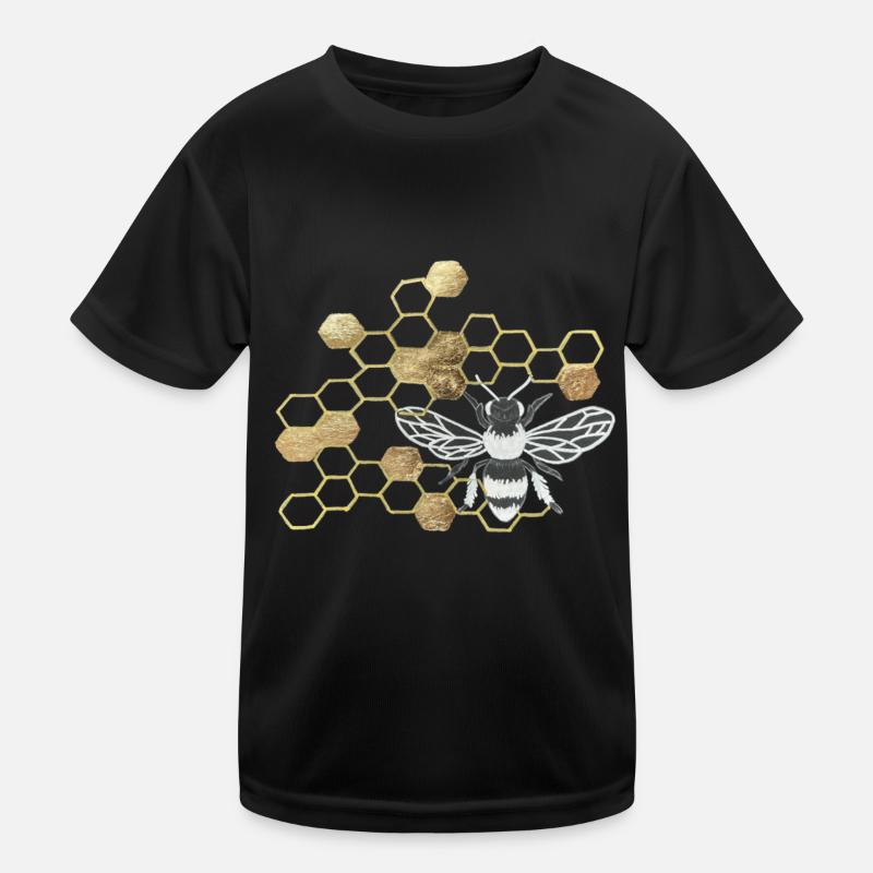 Ruche à la feuille d'or T-shirt sport Enfant