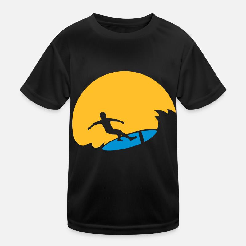 Surfeur Sun Wave T-shirt sport Enfant