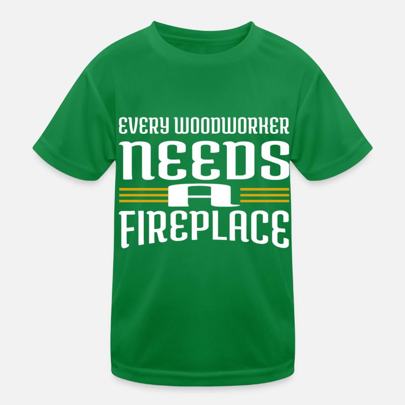 carpenter jokes tshirts felling plumber tree funny Kids Functional T-Shirt