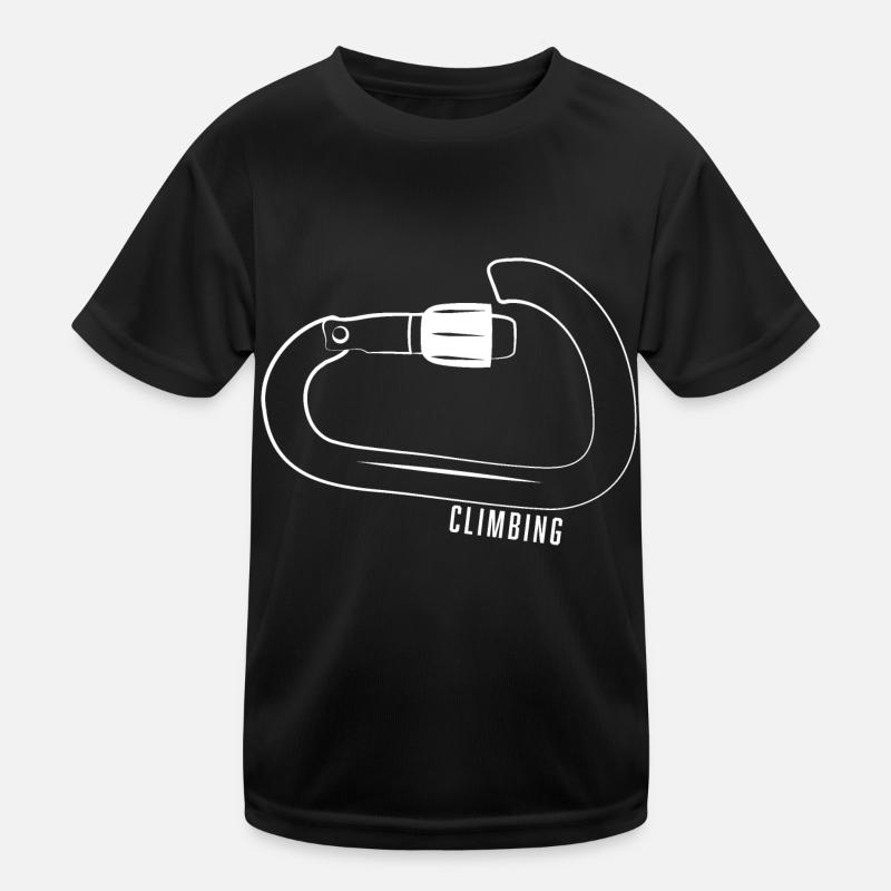 CLIMBING BLANC T-shirt sport Enfant