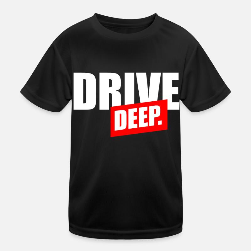 Drive Deep Kinder Funktions-T-Shirt