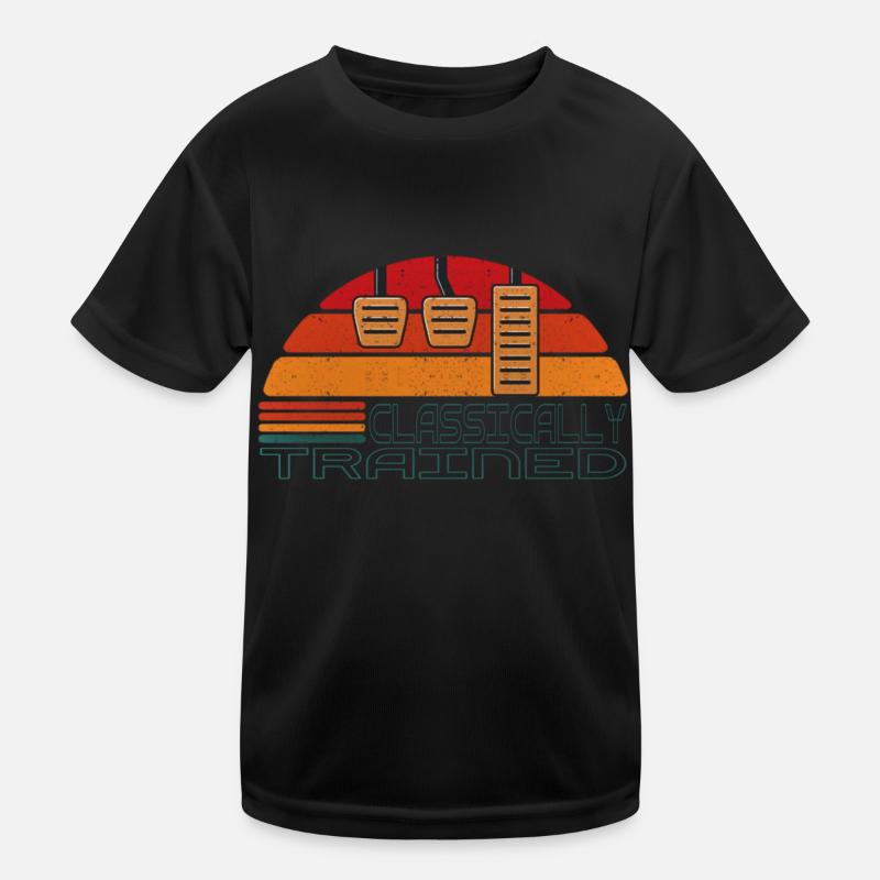 Manual gear shift Stick shift Kids Functional T-Shirt