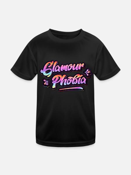 Glamourphobia Glamour Phobia - Kids Functional T-Shirt - black - Front