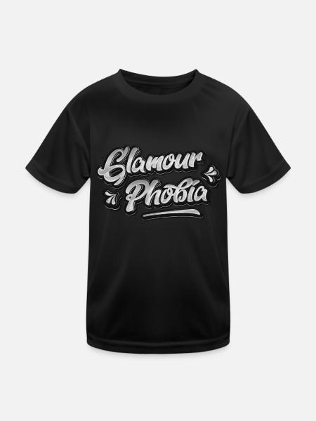 Glamourphobia Glamour Phobia - Kids Functional T-Shirt - black - Front