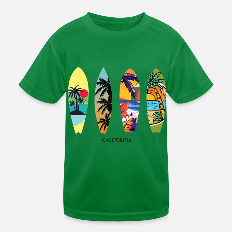 Surfing Surfboard Surfer Idée cadeau T-shirt sport Enfant