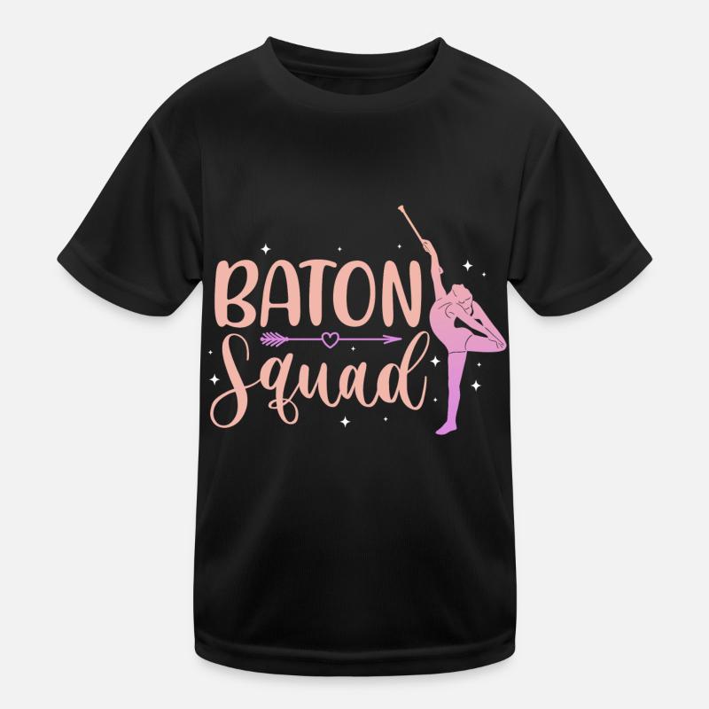 Escouade de bâton T-shirt sport Enfant