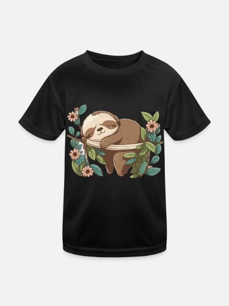 Hang Out - Kids Functional T-Shirt - black - Front