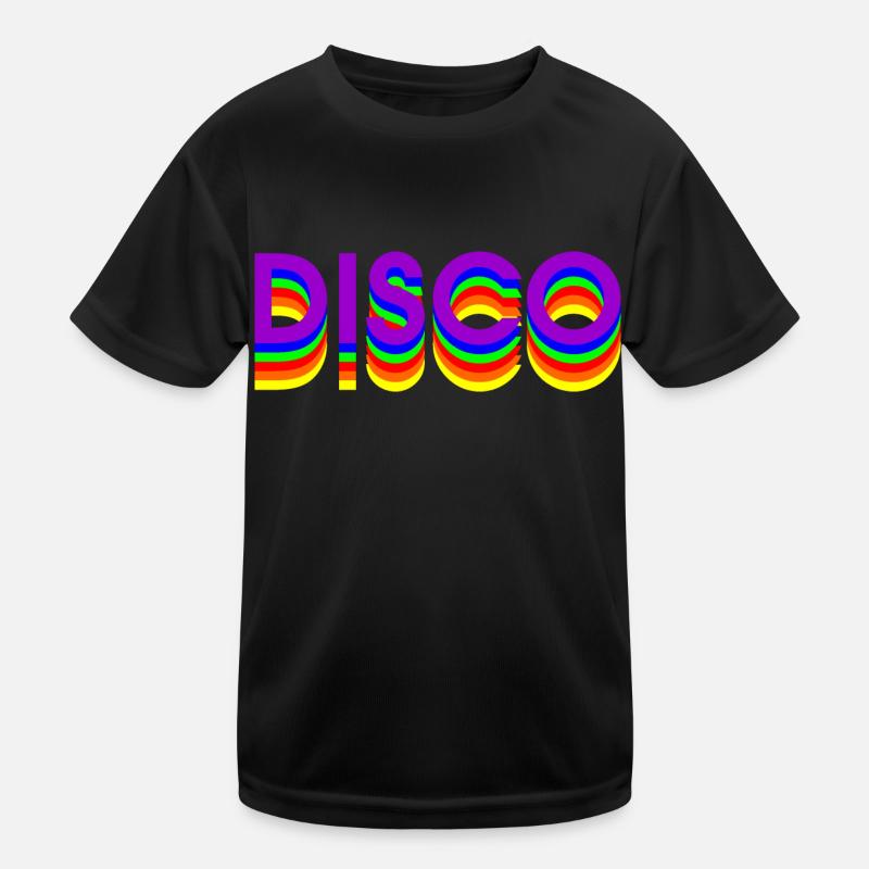80s DISCO DANCE Kids Functional T-Shirt