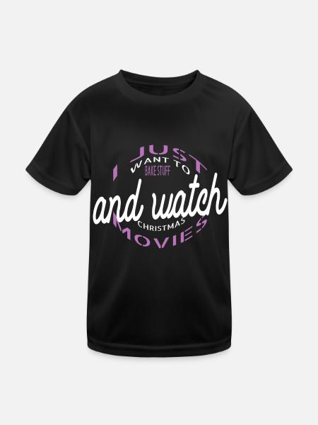 bake animal bakers motto birthday present idea - Kinder Funktions-T-Shirt - Schwarz - Vorne
