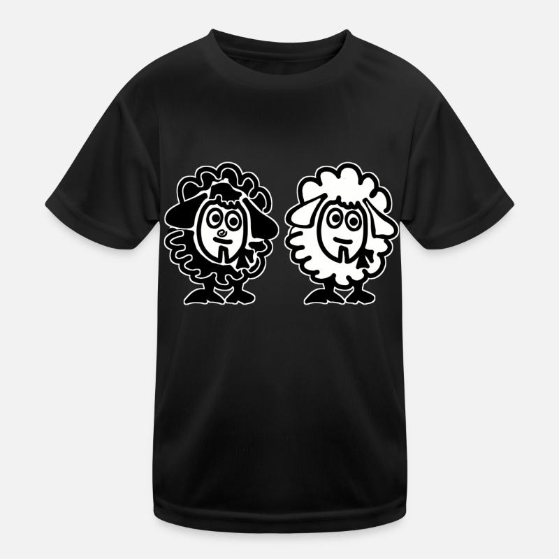 Both Sheep - Twins Kids Functional T-Shirt