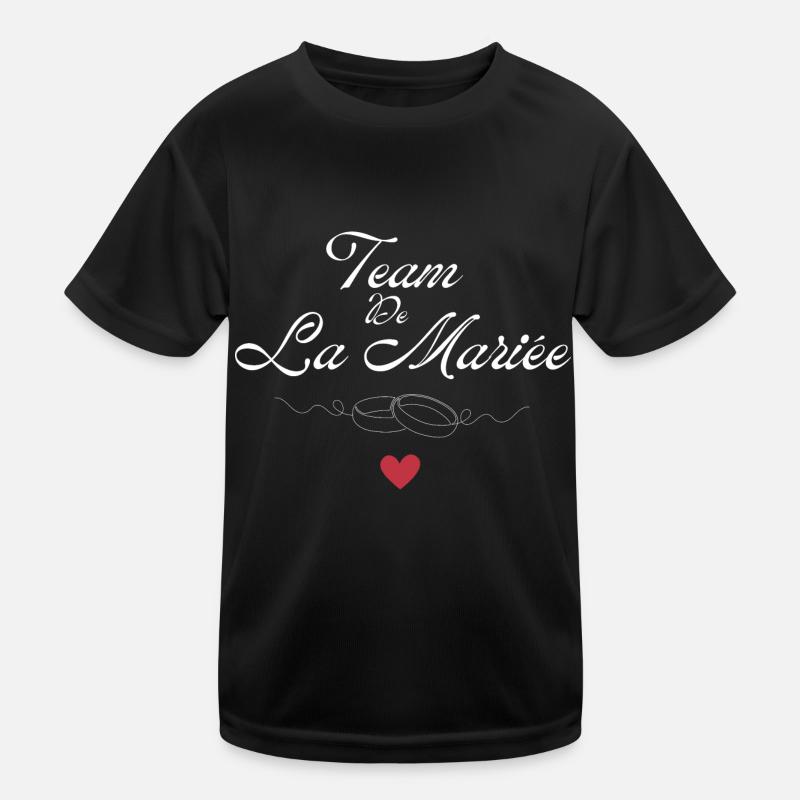 Braut Team - Braut Team Kinder Funktions-T-Shirt