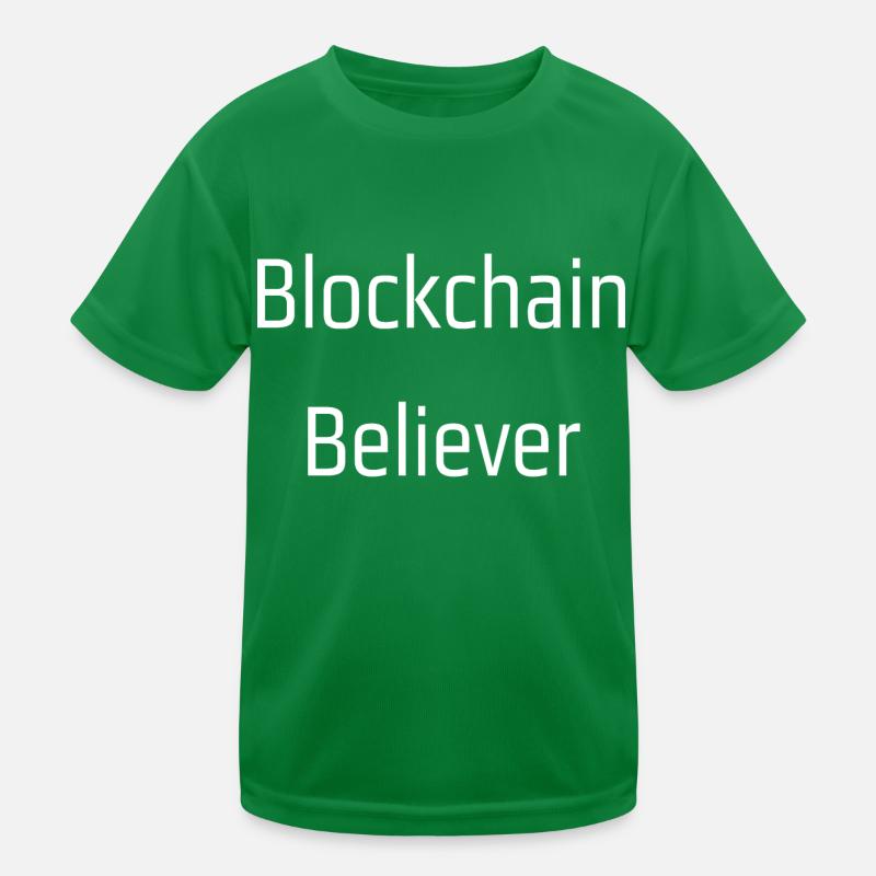 Adepte de la blockchain T-shirt sport Enfant