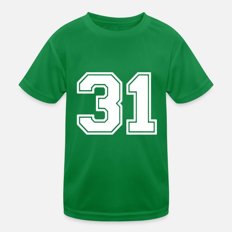 31 Kinder Funktions-T-Shirt