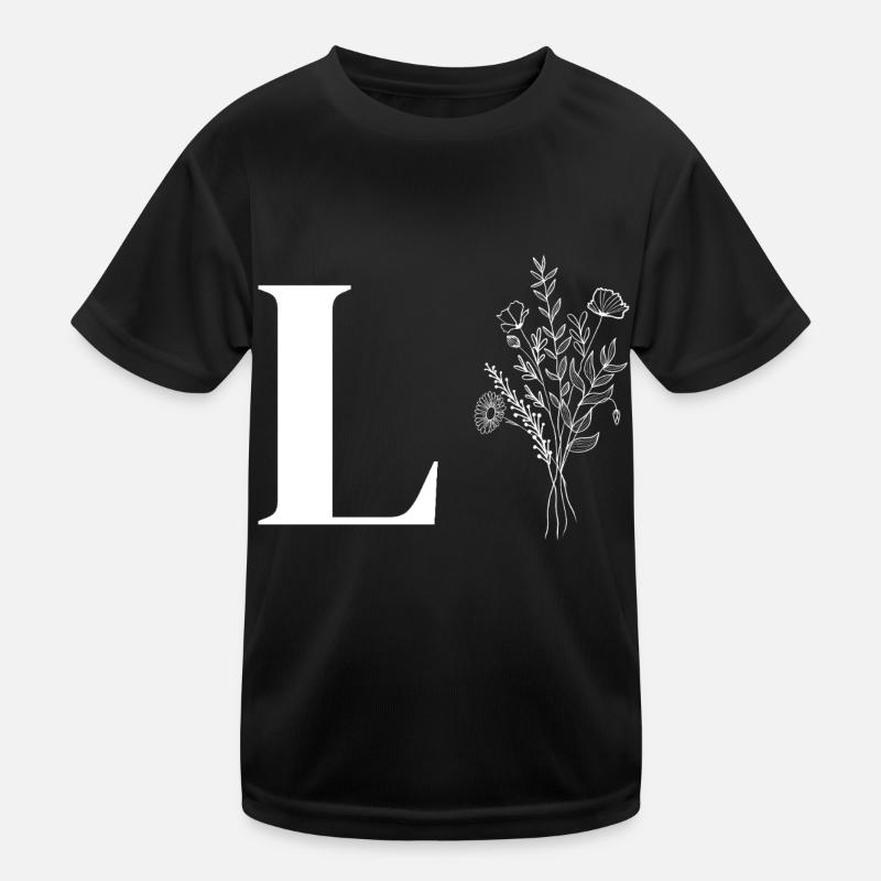 Minimalist flowers Kids Functional T-Shirt