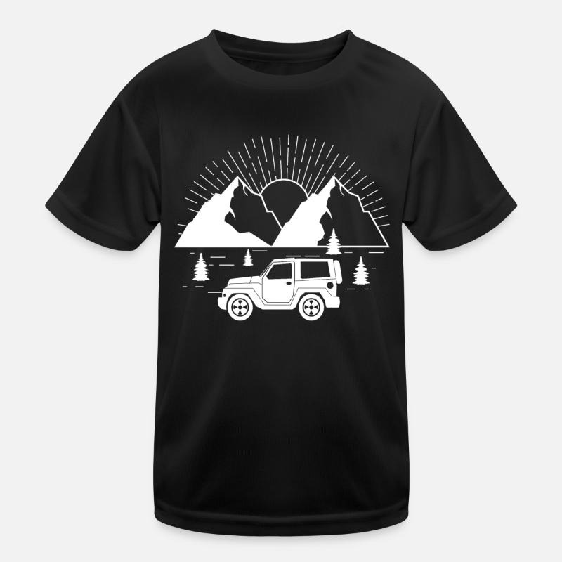 4x4 off road Kids Functional T-Shirt