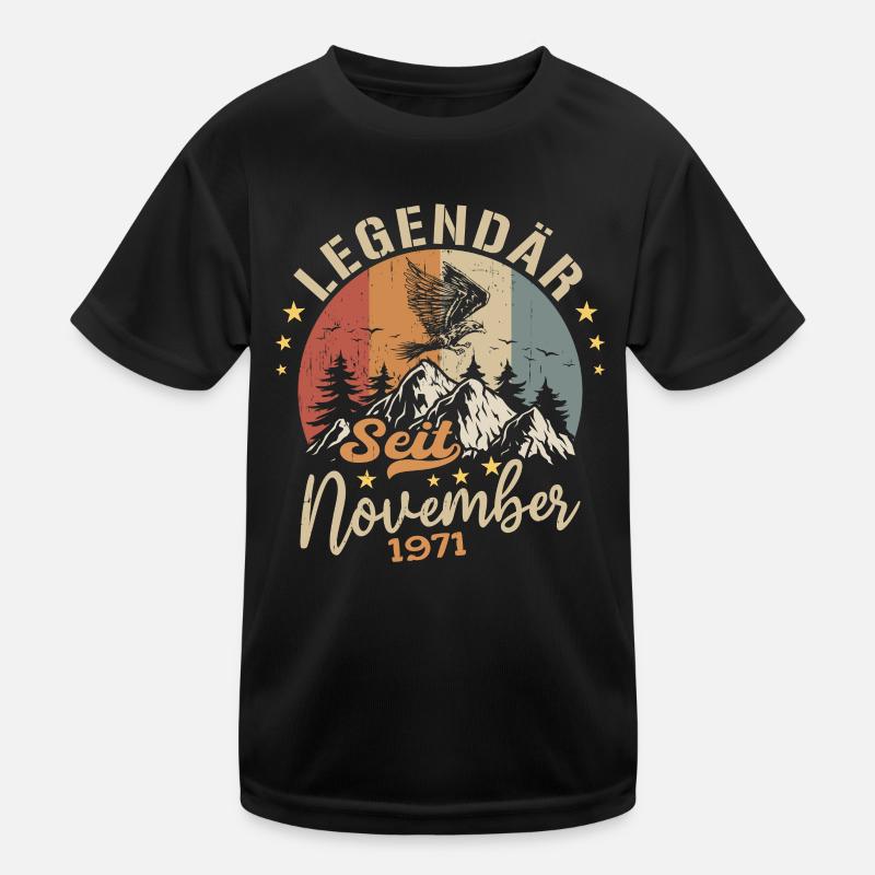 Legendär Seit November 1971 - 1971 Kinder Funktions-T-Shirt