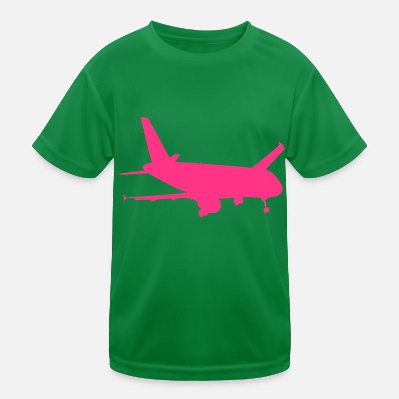 A320-Landung Kinder Funktions-T-Shirt