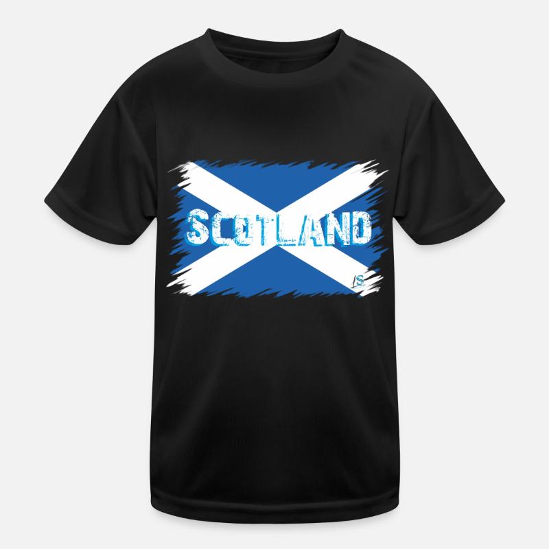 Drapeau écossais 2 T-shirt sport Enfant