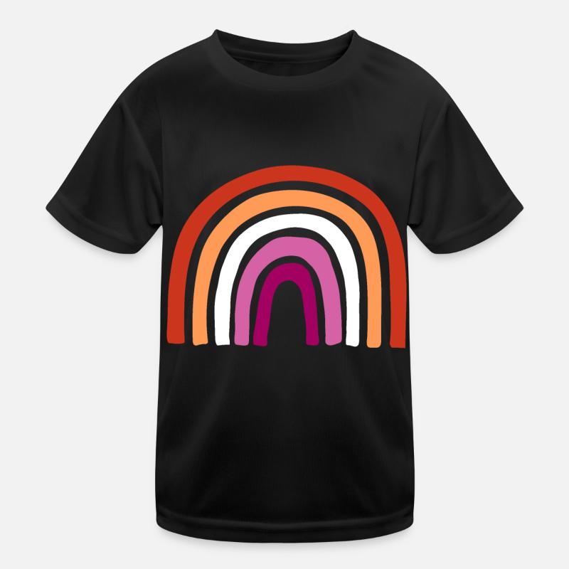 Lesbisch Regenbogen LGBT Kinder Funktions-T-Shirt