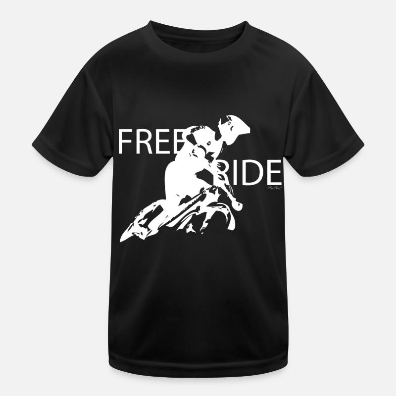 Free Ride MTB Kinder Funktions-T-Shirt