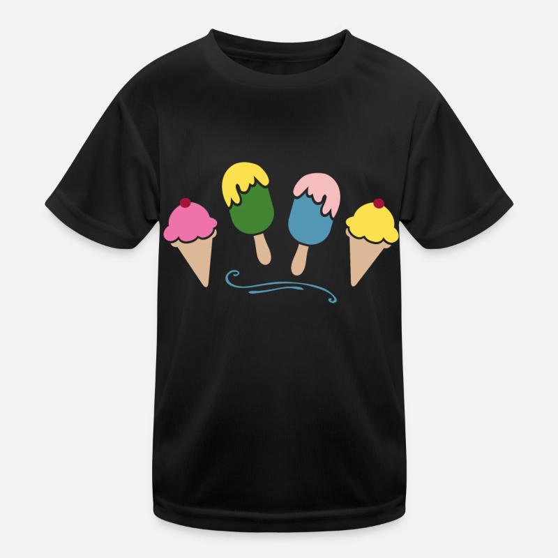 Ice Cream Kinder Funktions-T-Shirt
