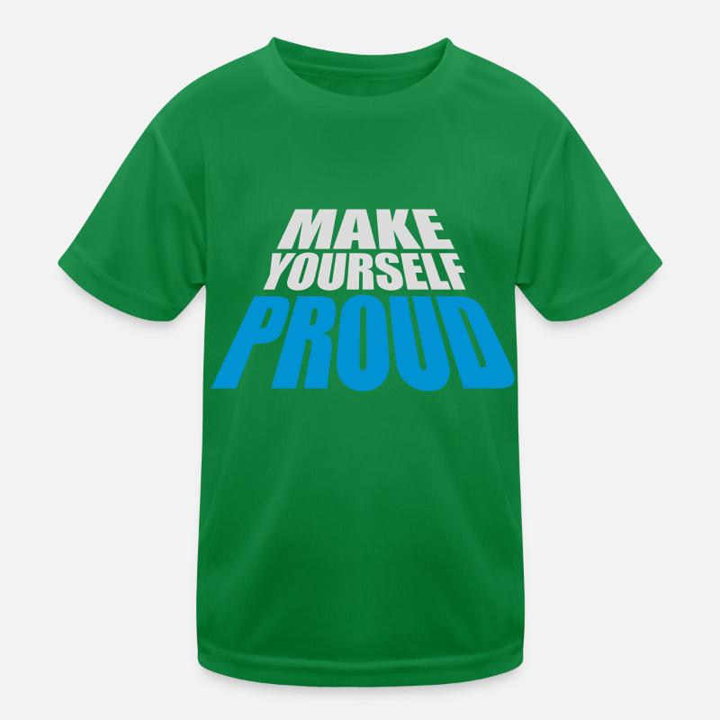 Faites-vous fier de la citation T-shirt sport Enfant