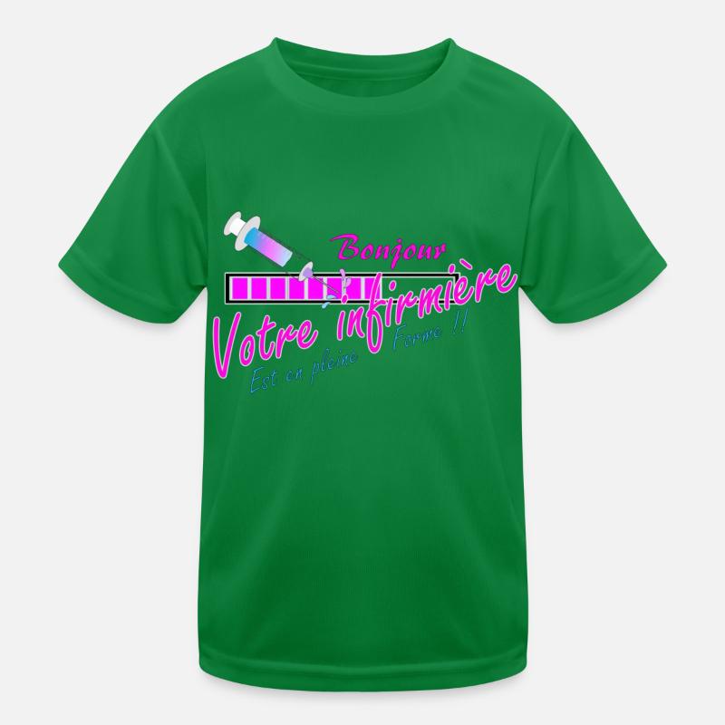 Logo infirmiere seringue T-shirt sport Enfant