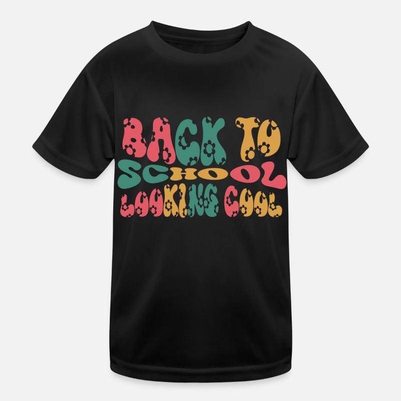 Back To School Looking Coo, Schulanfang Schulstart Kinder Funktions-T-Shirt