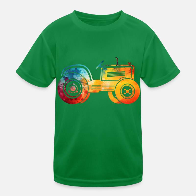 tractor Kids Functional T-Shirt