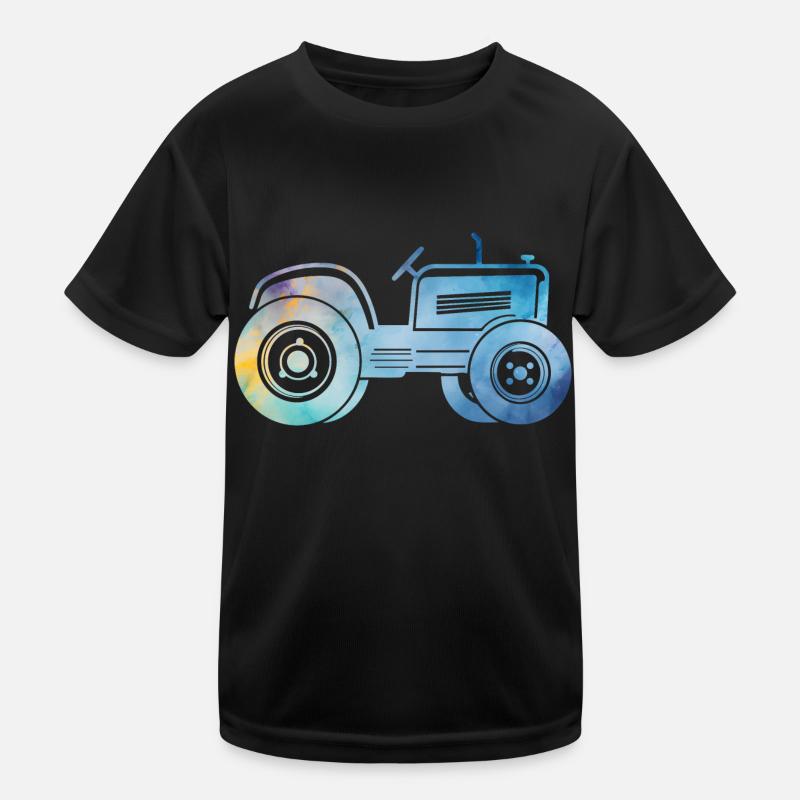 Traktor Kinder Funktions-T-Shirt