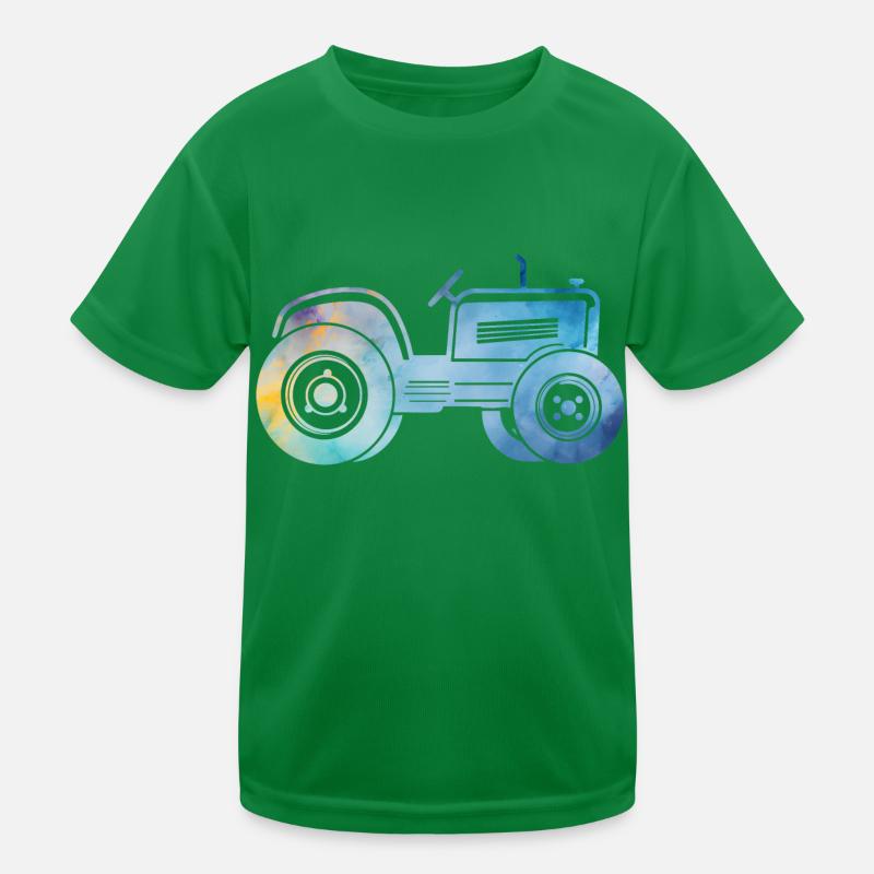 tractor Kids Functional T-Shirt