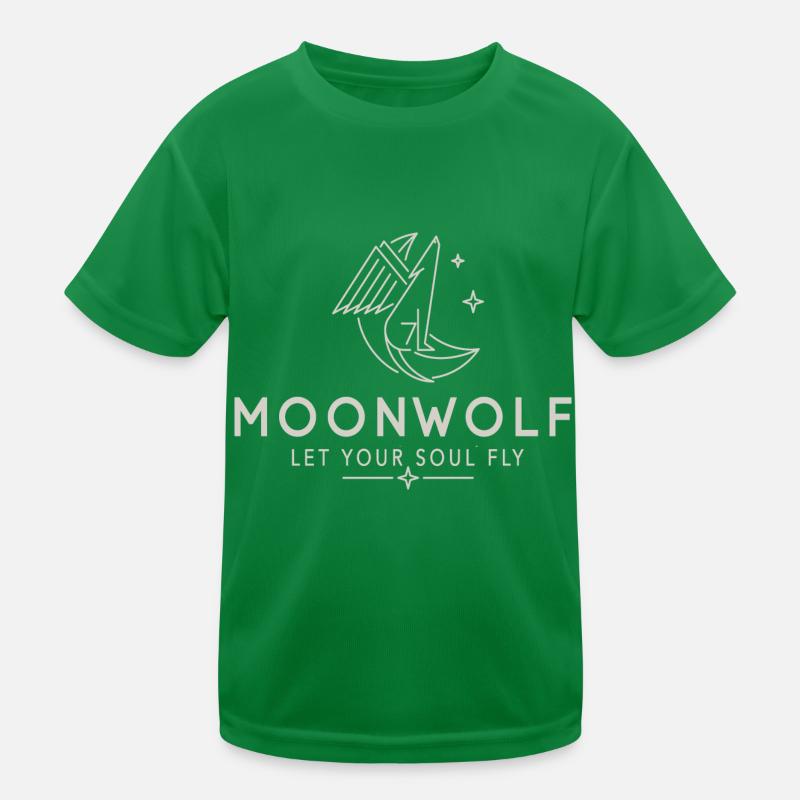 moonwolf Kinder Funktions-T-Shirt