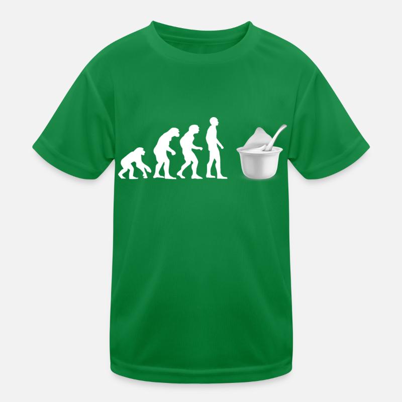 yogurt evolution Kids Functional T-Shirt