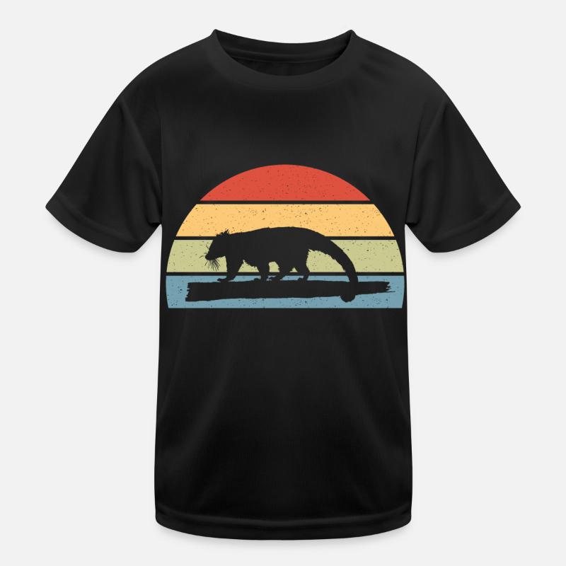 Binturong Bearcat Geschenk Kinder Funktions-T-Shirt