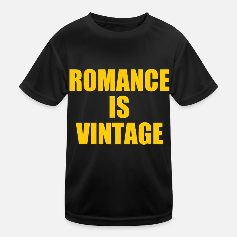 romance is vintage Kids Functional T-Shirt
