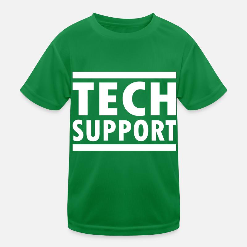 tech support Kinder Funktions-T-Shirt