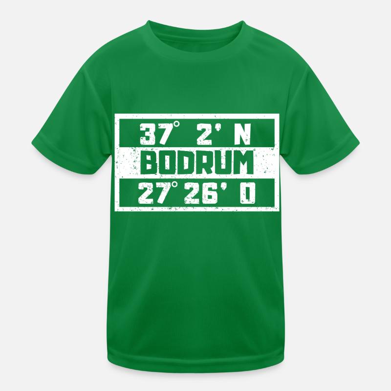 Bodrum coordonne une idée de vacances en Turquie T-shirt sport Enfant