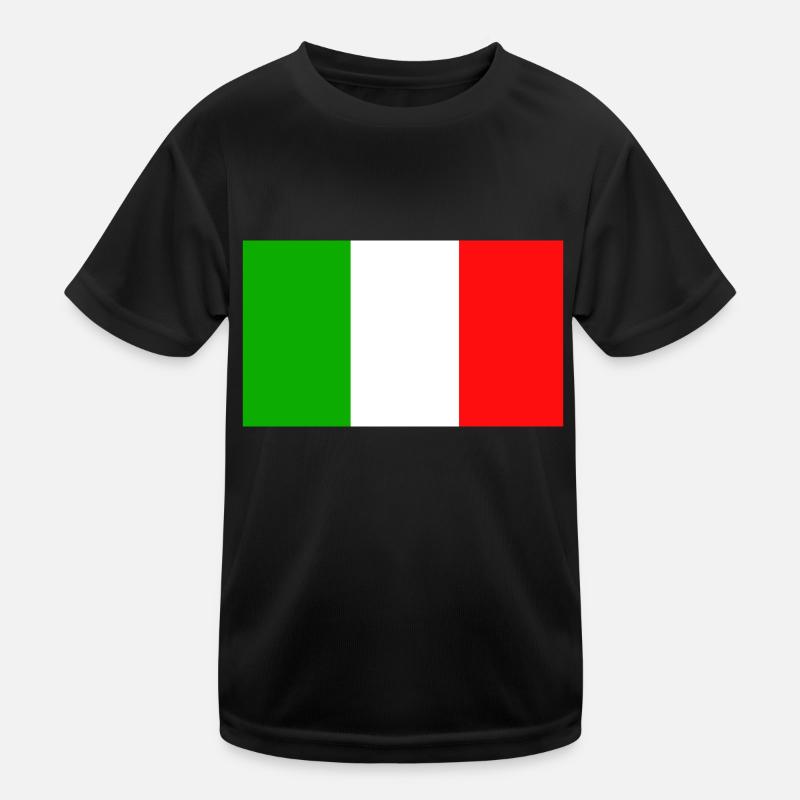 Italy flag Kids Functional T-Shirt
