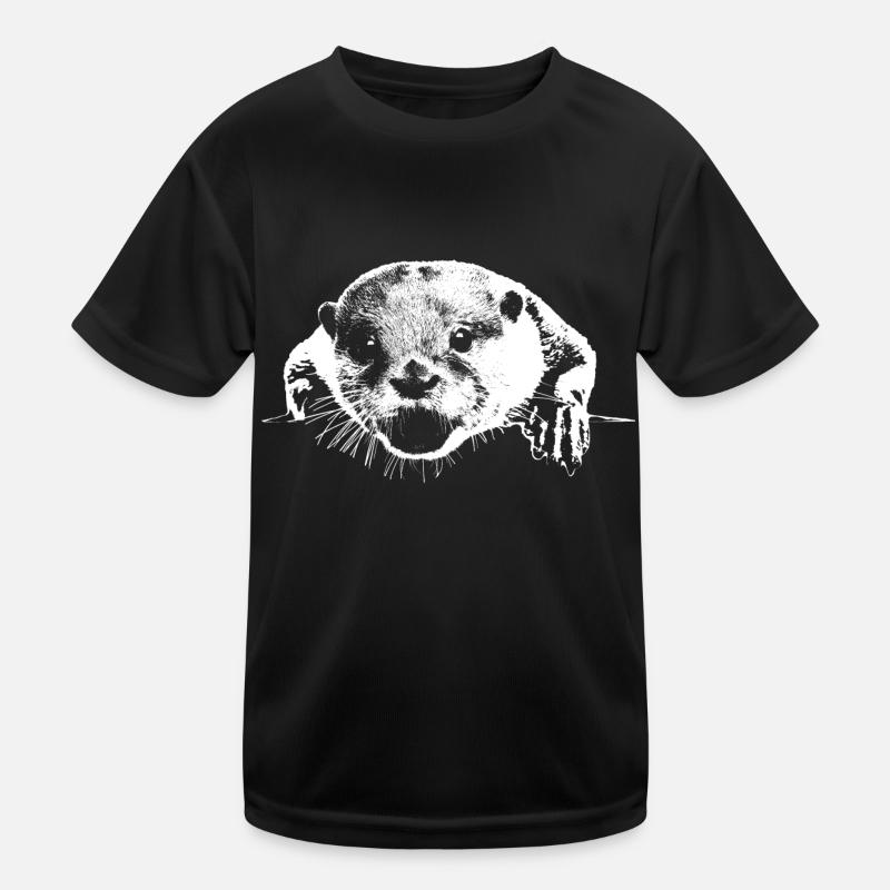 Otter Kinder Funktions-T-Shirt